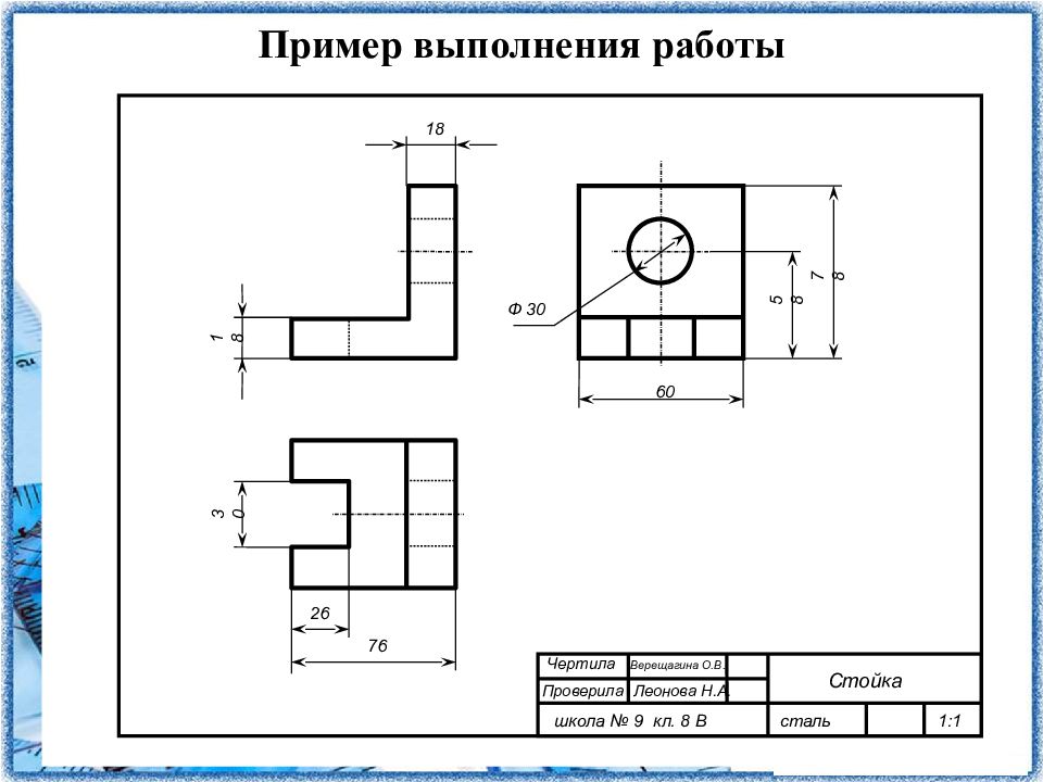 Виды черчение презентация