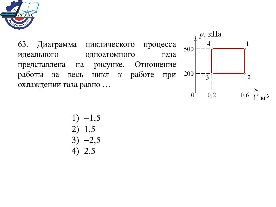 На рисунке представлена диаграмма циклического процесса. Диаграмма циклического процесса идеального одноатомного газа. Диаграмма циклического процесса идеального газа. Работа циклического процесса идеального одноатомного газа. Когда работа газа равна нулю.