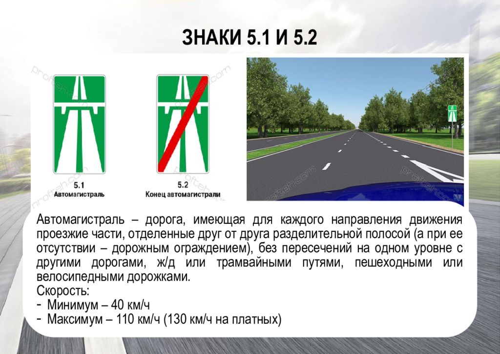 Знаки особых предписаний презентация