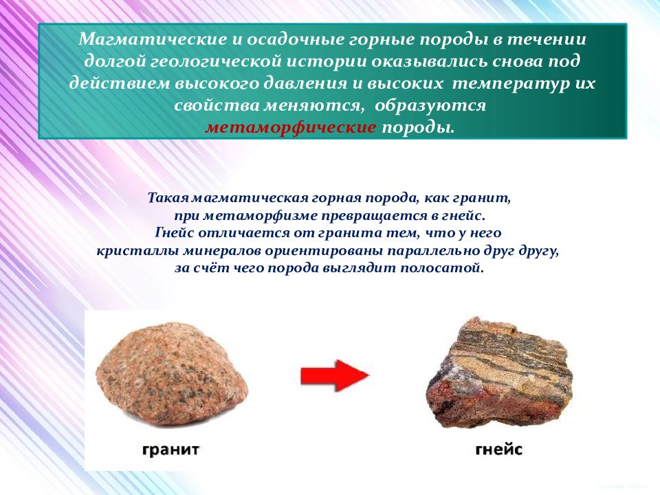 Метаморфические горные породы 5 класс география. Метаморфические горные породы. Магматические и осадочные горные породы. Горные породы минералы и полезные ископаемые презентация. Магматические осадочные и метаморфические горные породы.