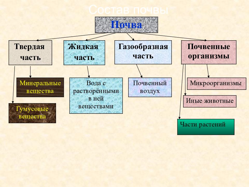 Презентация химический состав почвы