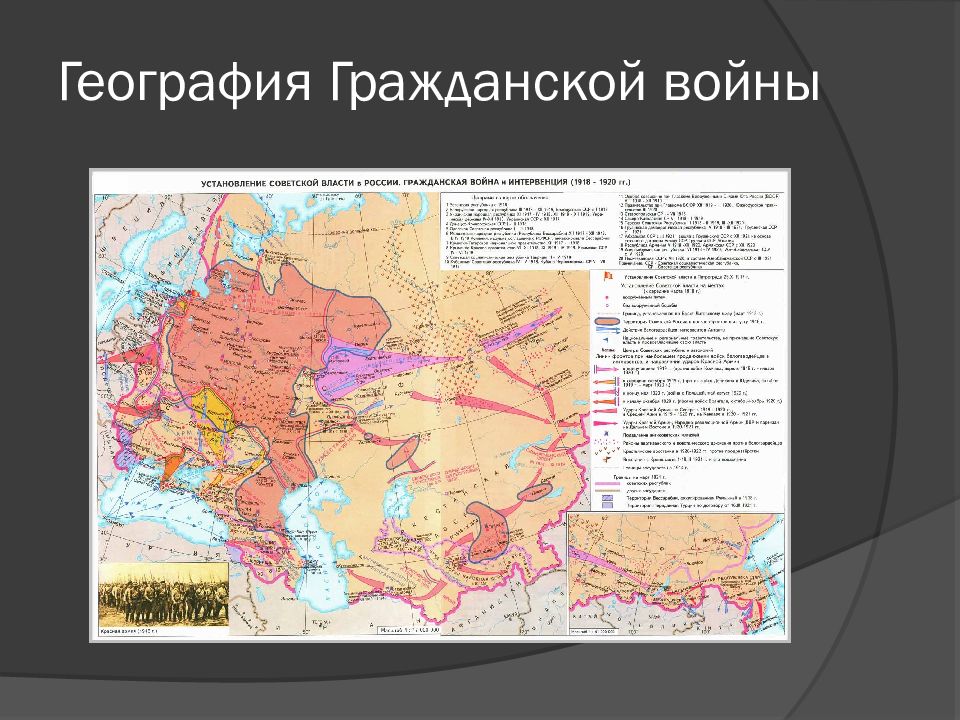 Схема гражданской войны