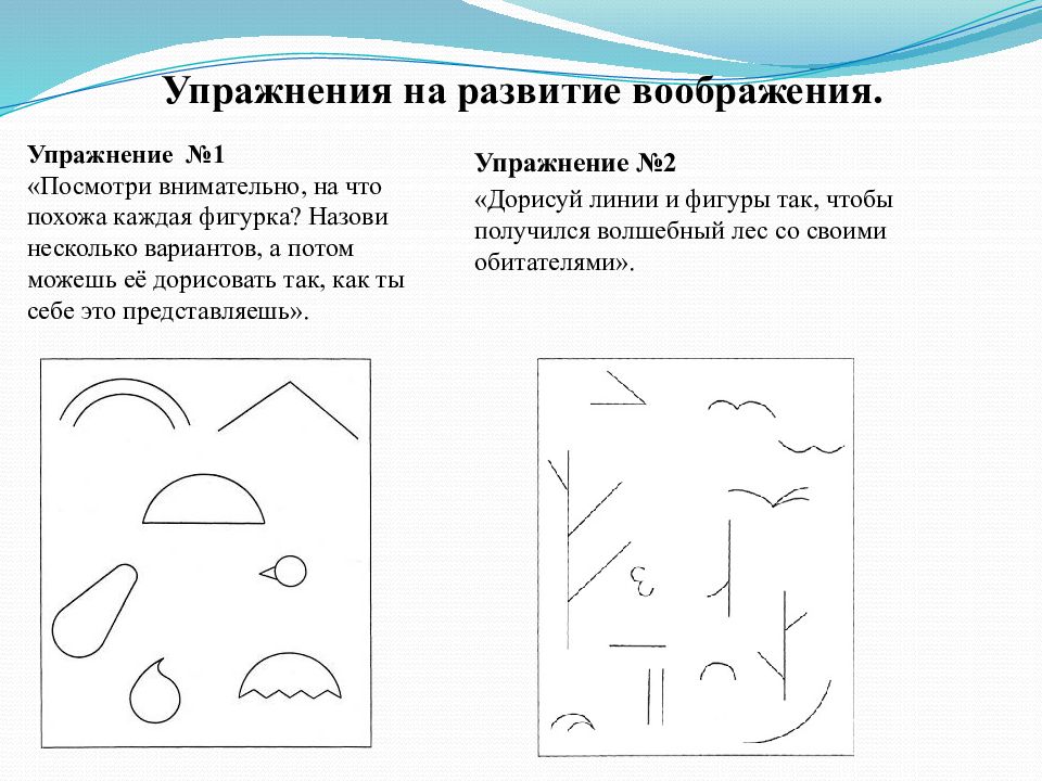 Вид воображения при котором образы создаются на основе описания чертежа схемы символа