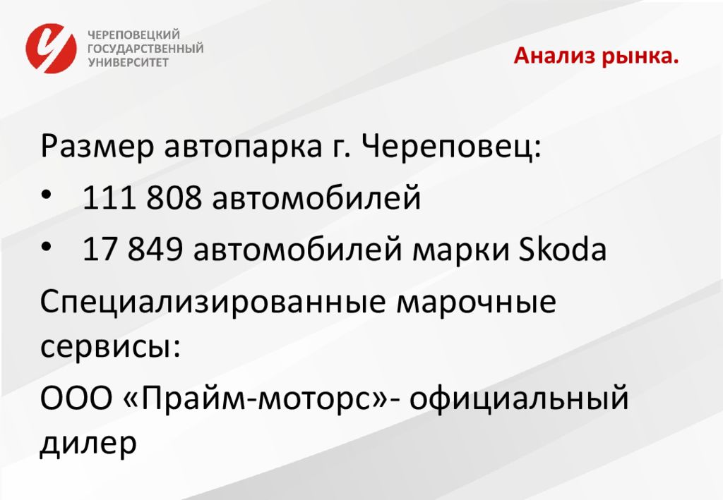 Бизнес план про автосервис презентация