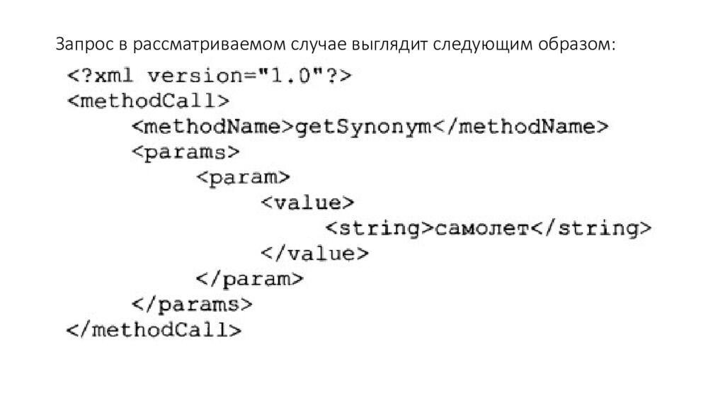 Запрос в рассматриваемом случае выглядит следующим образом :