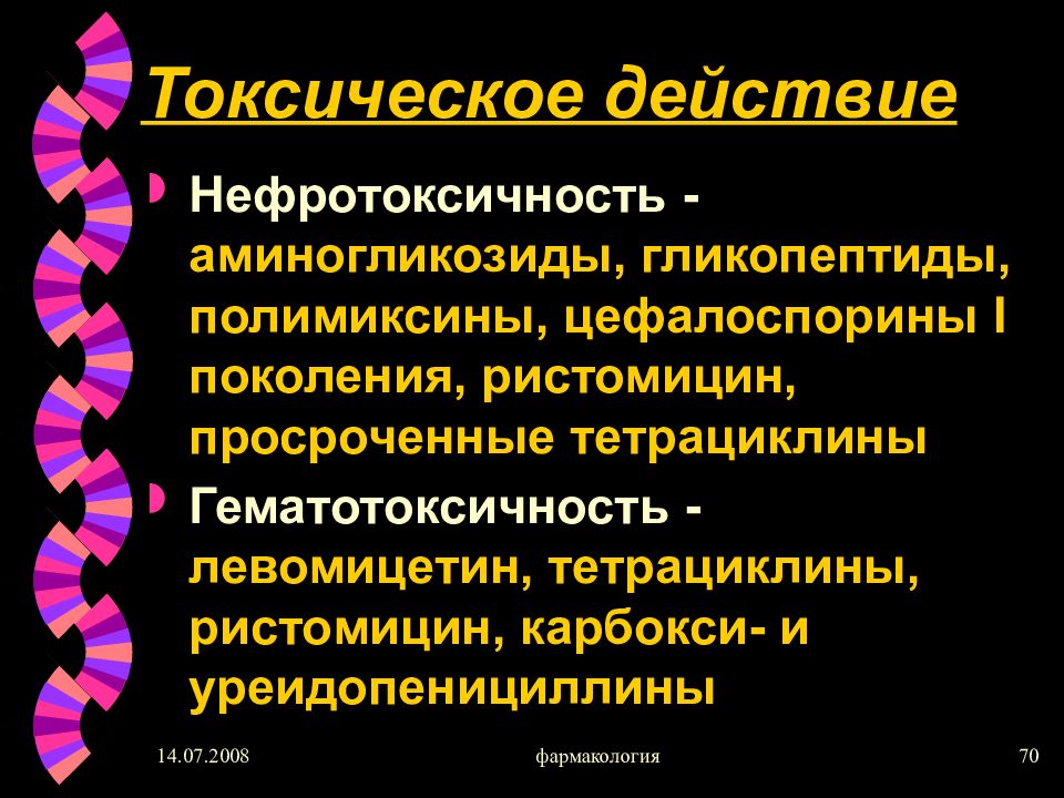 Гликопептиды фармакология презентация