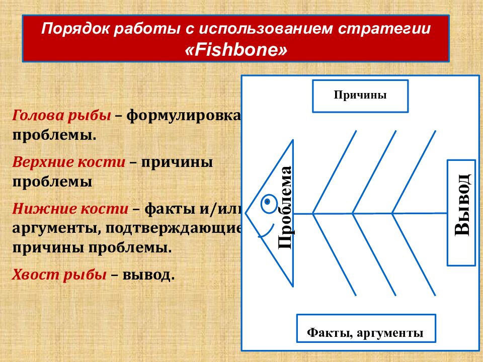 Схема фишбоун это