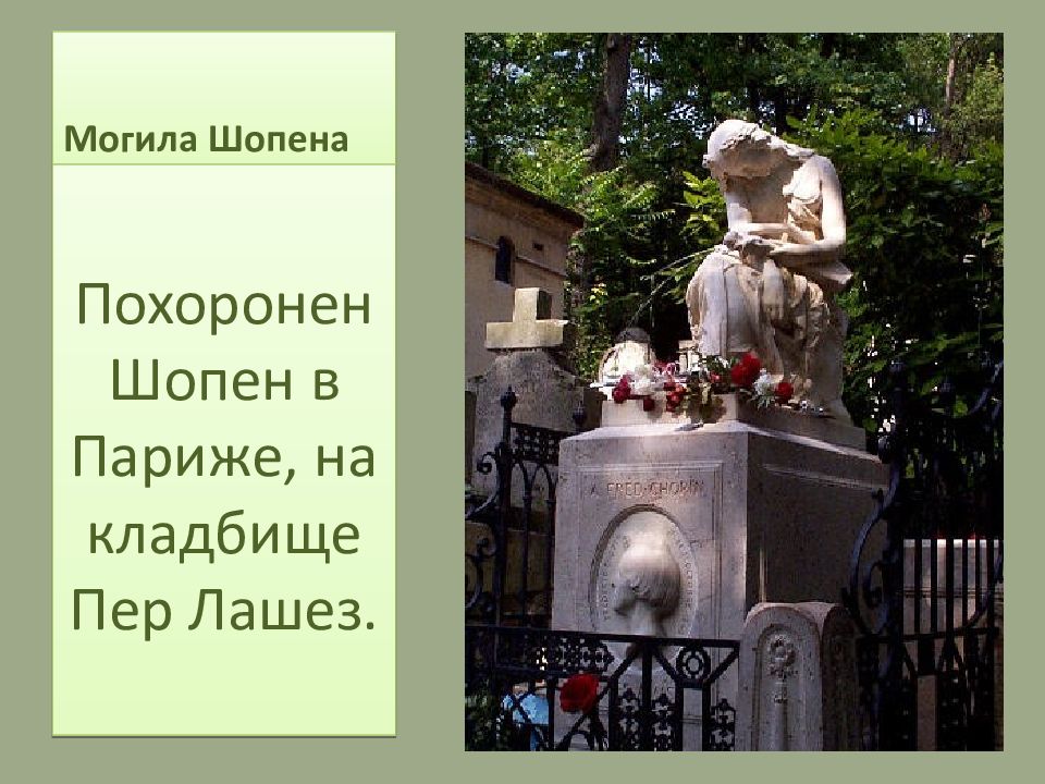 Похороны шопен. Могила Шопена пер Лашез. Фредерик Шопен в Париже.