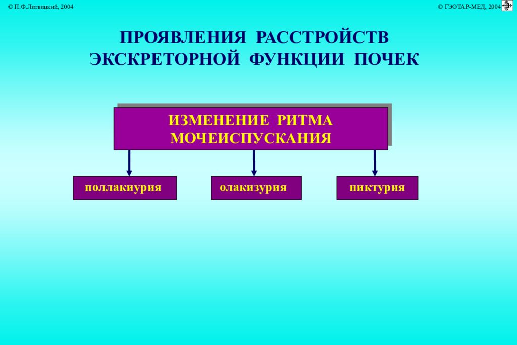 Патофизиология почек презентация