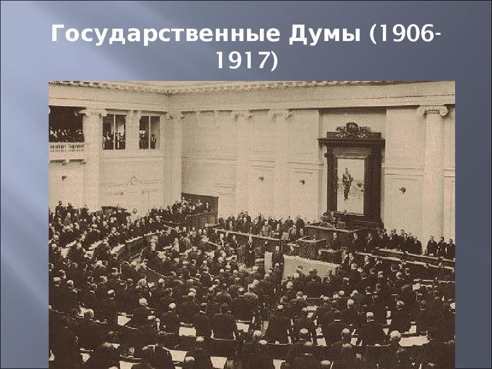 Учреждение государственной думы 1905 г