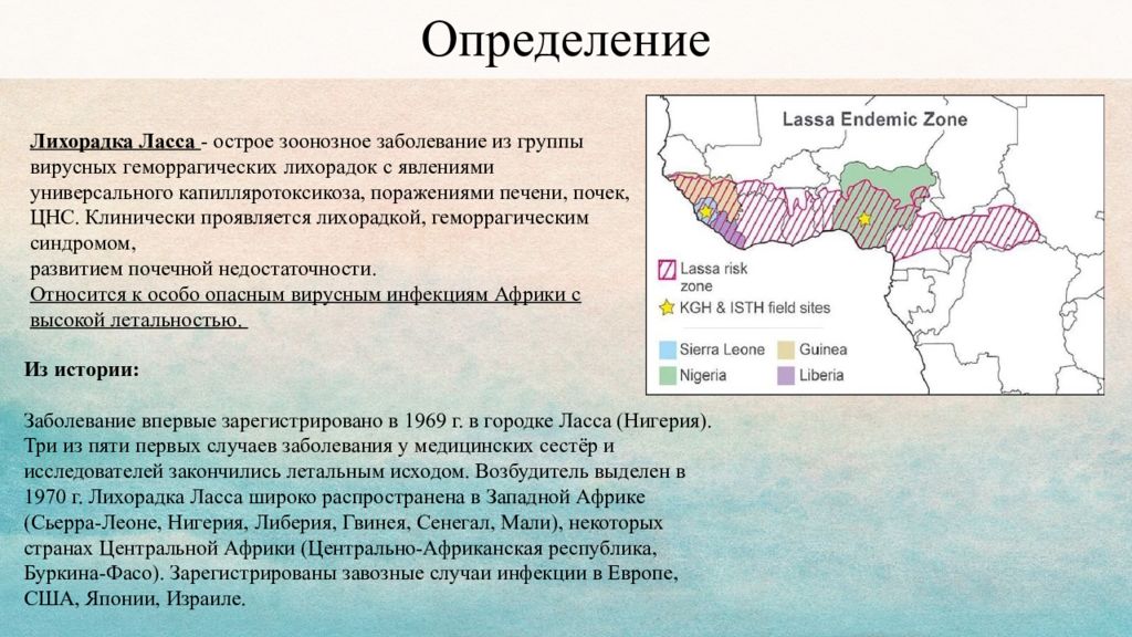 Лихорадка ласса презентация