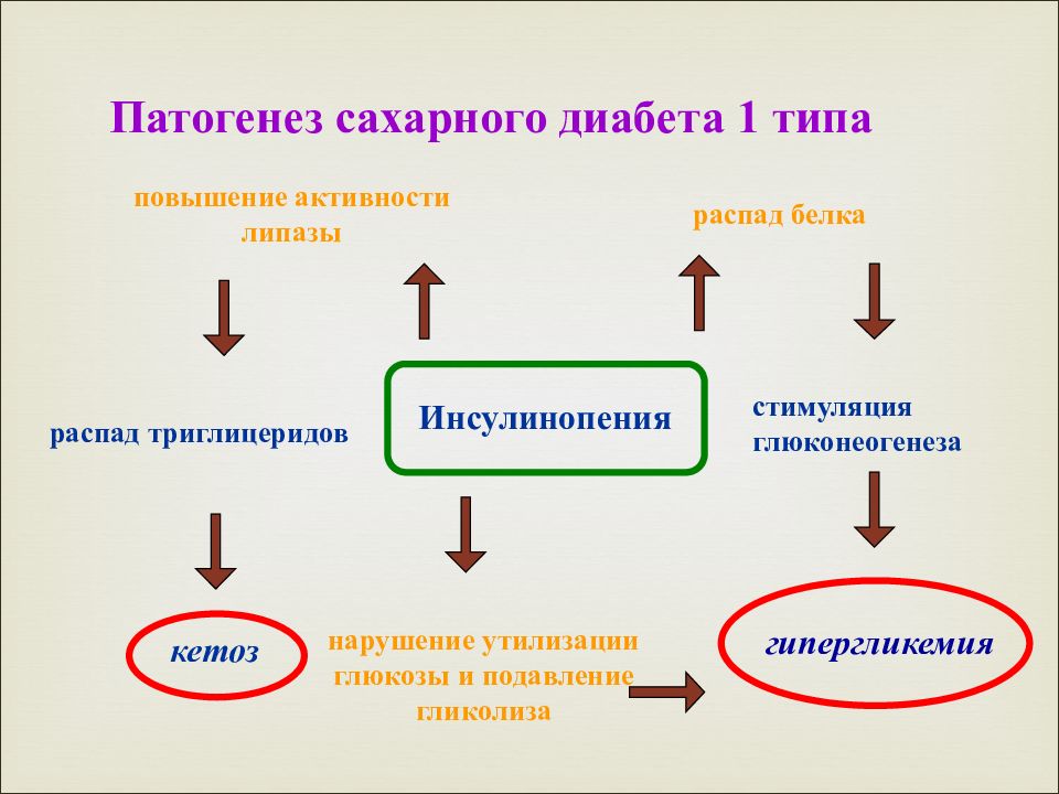 Этиология и патогенез сахарного диабета презентация