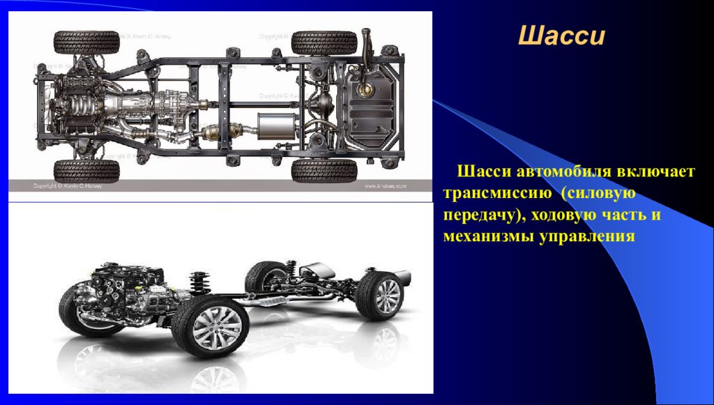 Трансмиссия и ходовая часть