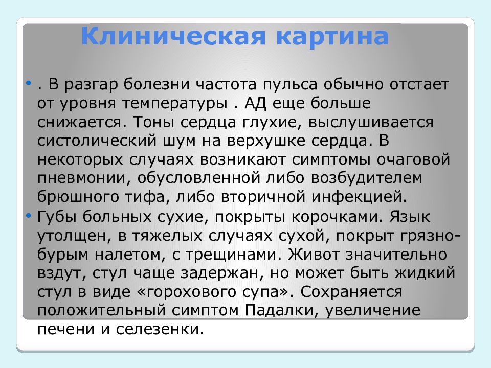 Частота больно. Брюшной тиф клиническая картина. Разгар болезни брюшного тифа. Клинический признак брюшного тифа в разгаре болезни.