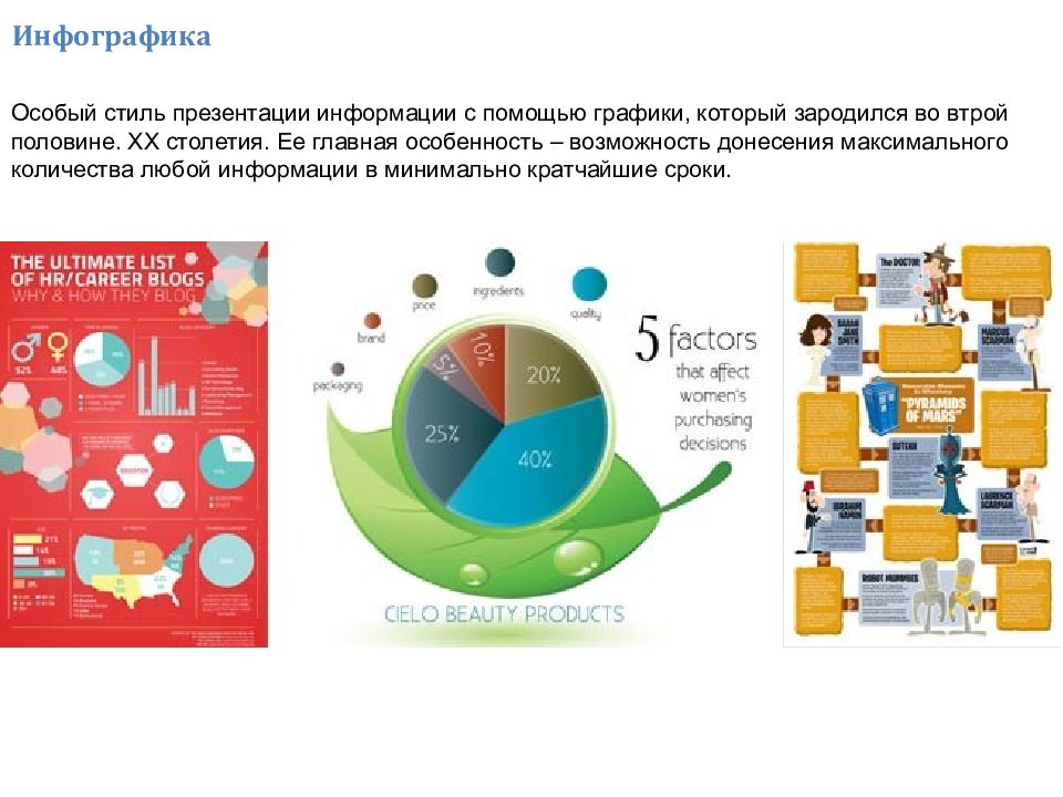 Презентации в стиле инфографики