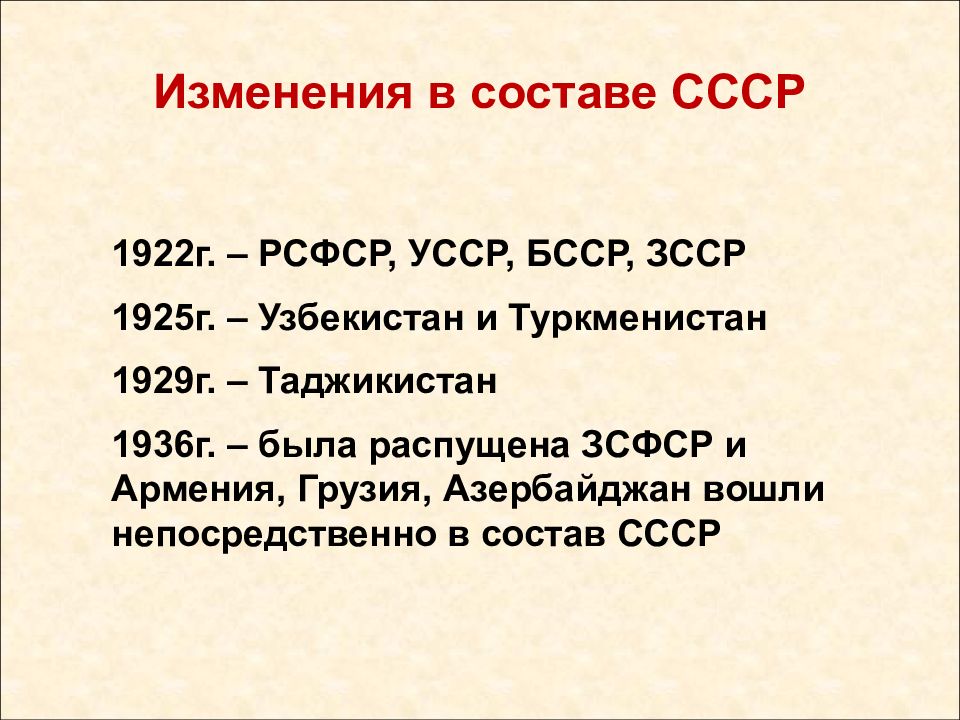 Презентация ссср 4 класс