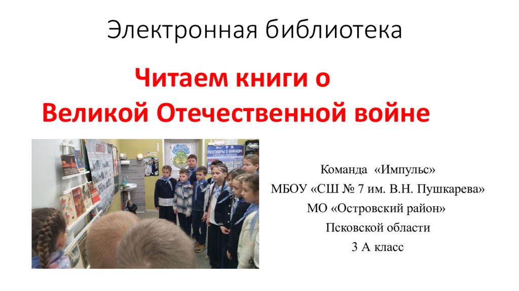Электронная библиотека