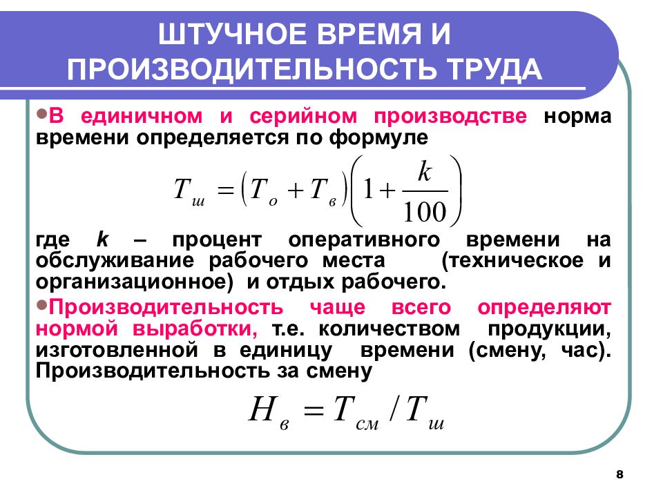 Производительность труда 10 класс презентация