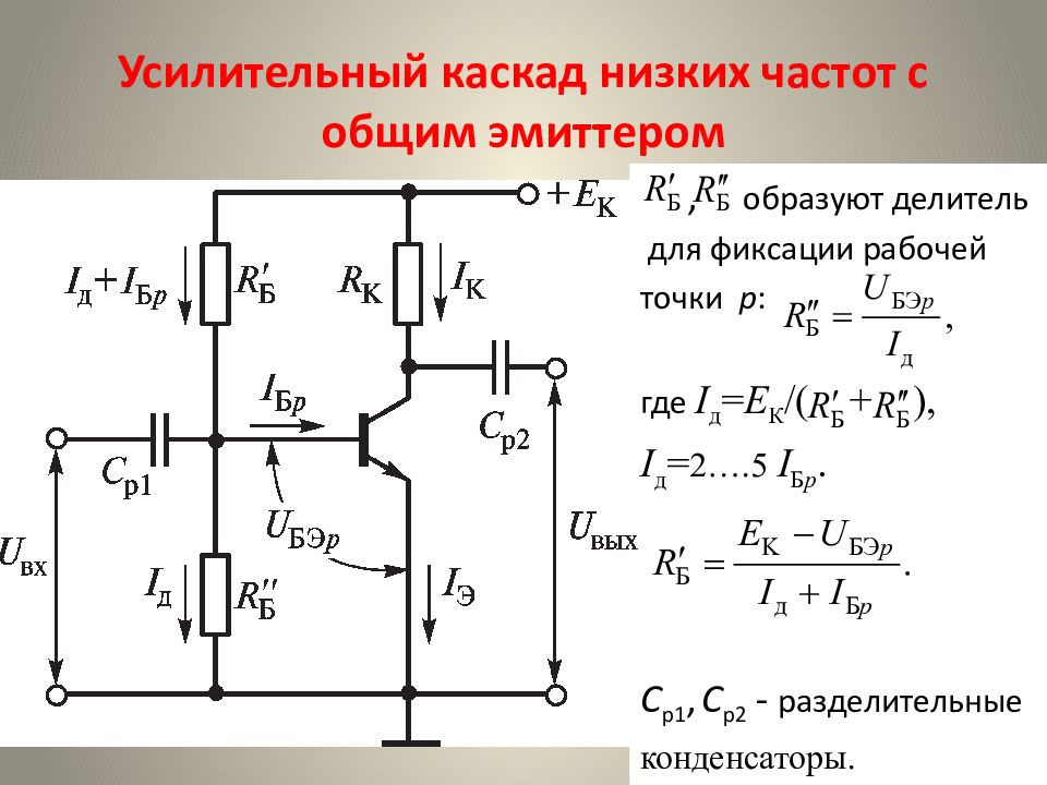 Какое назначение имеет частотно зависимая оос в схеме усилителя