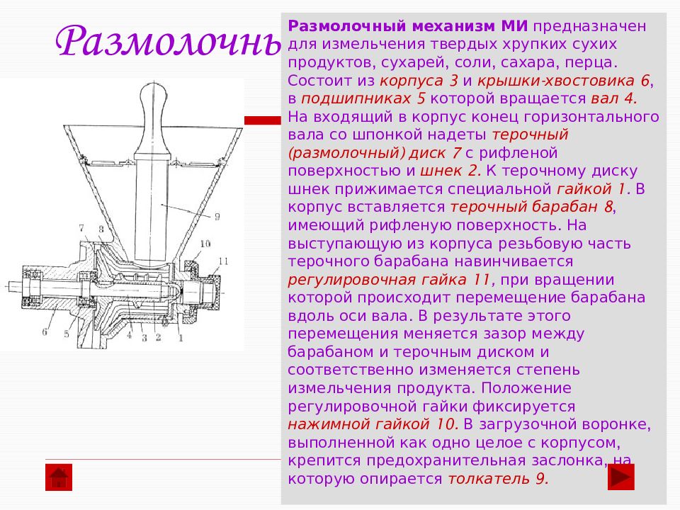 Механизм предназначен для. РАЗМОЛОЧНЫЙ механизм мс12-15 устройство. РАЗМОЛОЧНЫЙ механизм мс12-15 схема. Рабочие органы размолочного механизма МС 12-15. РАЗМОЛОЧНЫЙ механизм мс12-15 принцип действия.