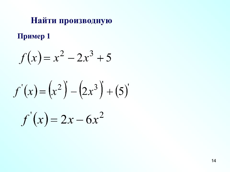 Понятие ПРОИЗВОДНОЙ Преподаватель математики ФГКОУ СПб СВУ МО РФ Корнилова