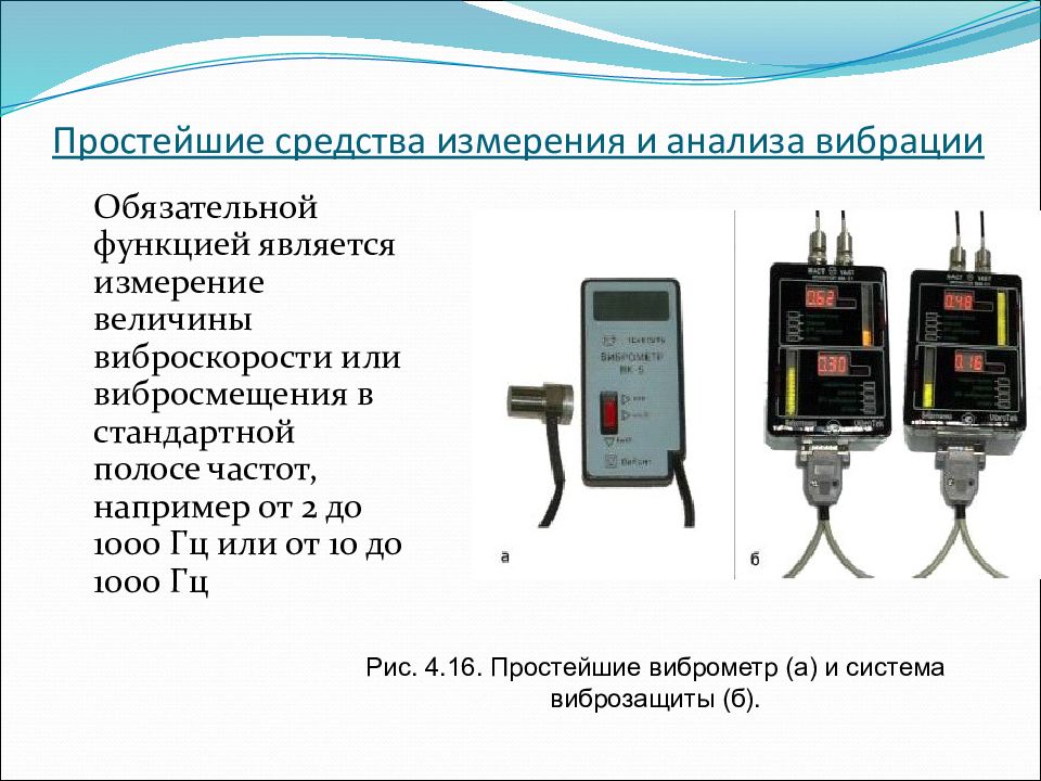 Прибор для измерения колебаний