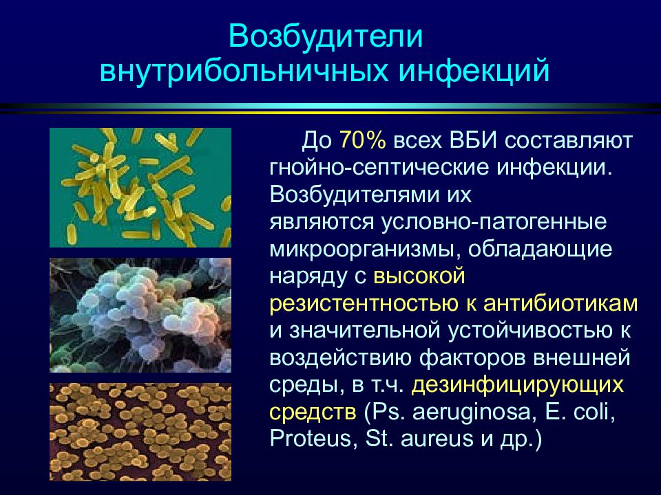 Условно патогенные микроорганизмы возбудители. Возбудители внутрибольничных инфекций. Возбудители ВБИ микроорганизмы. ВБИ условно патогенная микрофлора. Возбудители гнойно-септических инфекций микробиология.