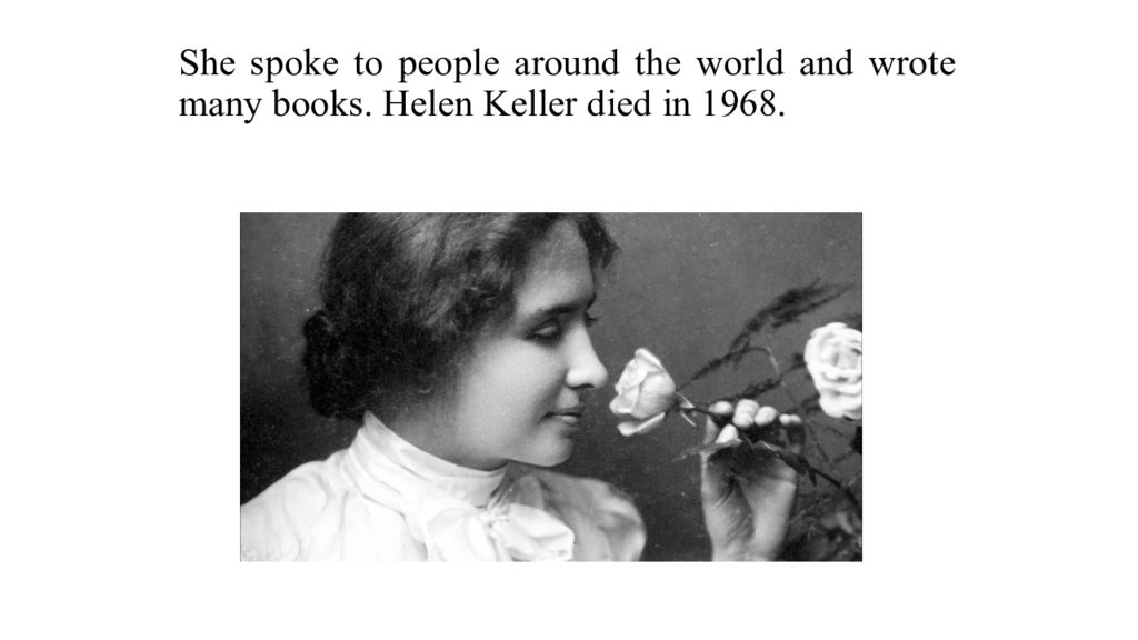 Helen keller презентация