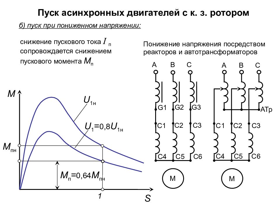 Чем объясняется необходимость специальной схемы для пуска электродвигателя