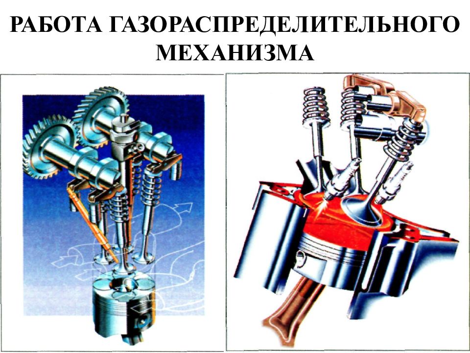 Устройство газораспределительного механизма презентация