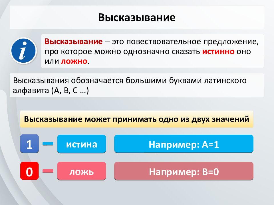Высказывание