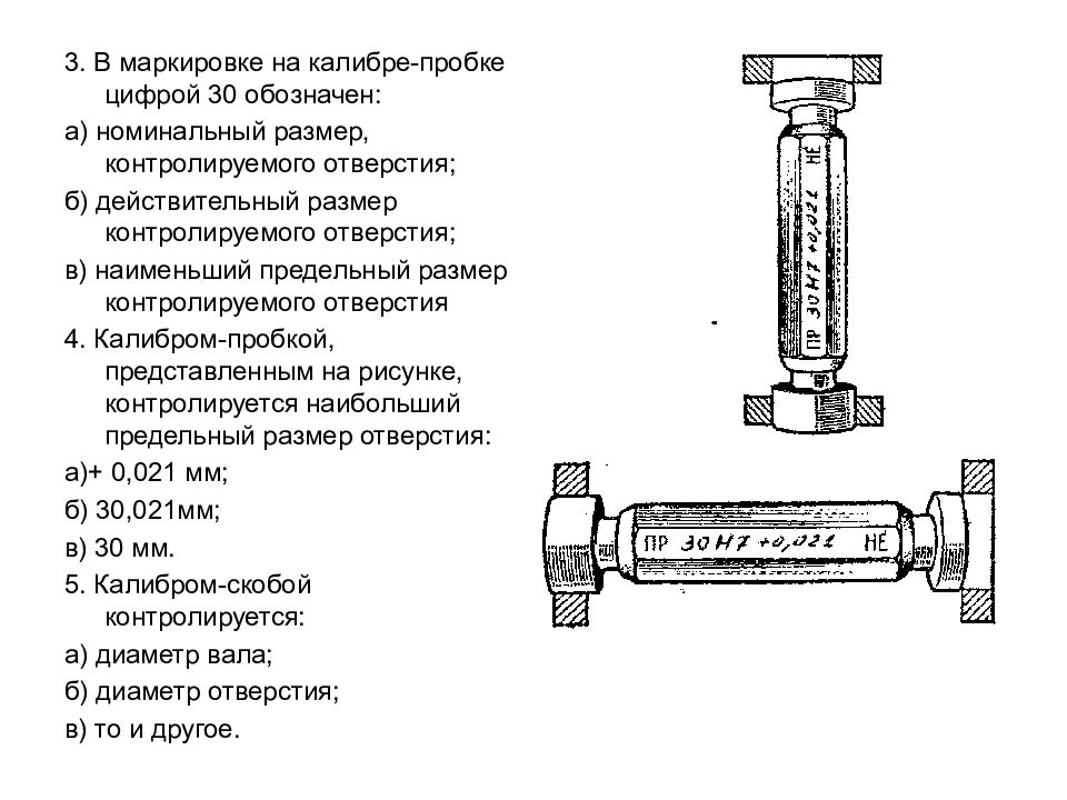 Калибр зуи 8 схема