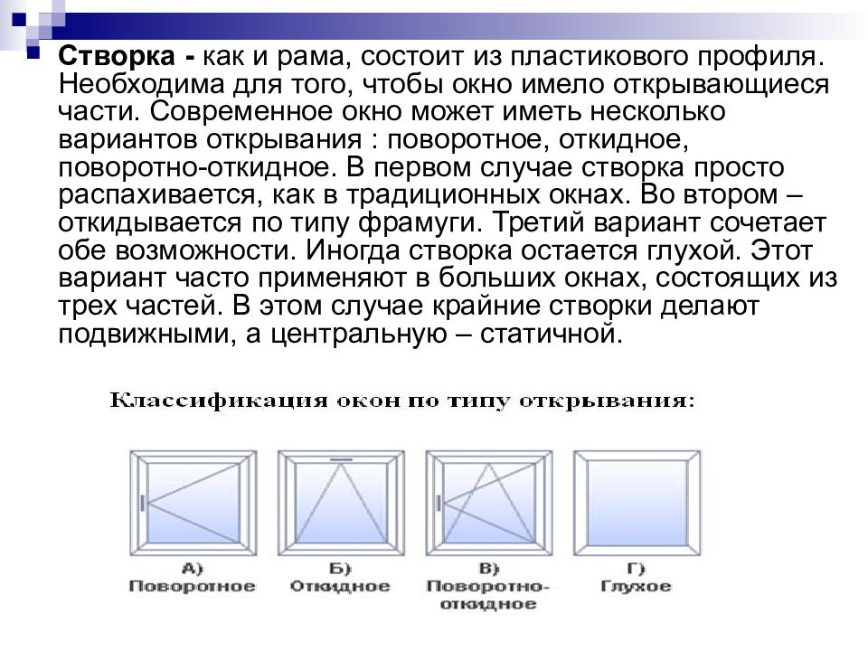 Окна и двери презентация