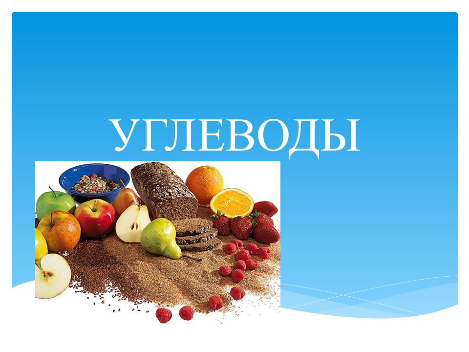 УГЛЕВОДЫ