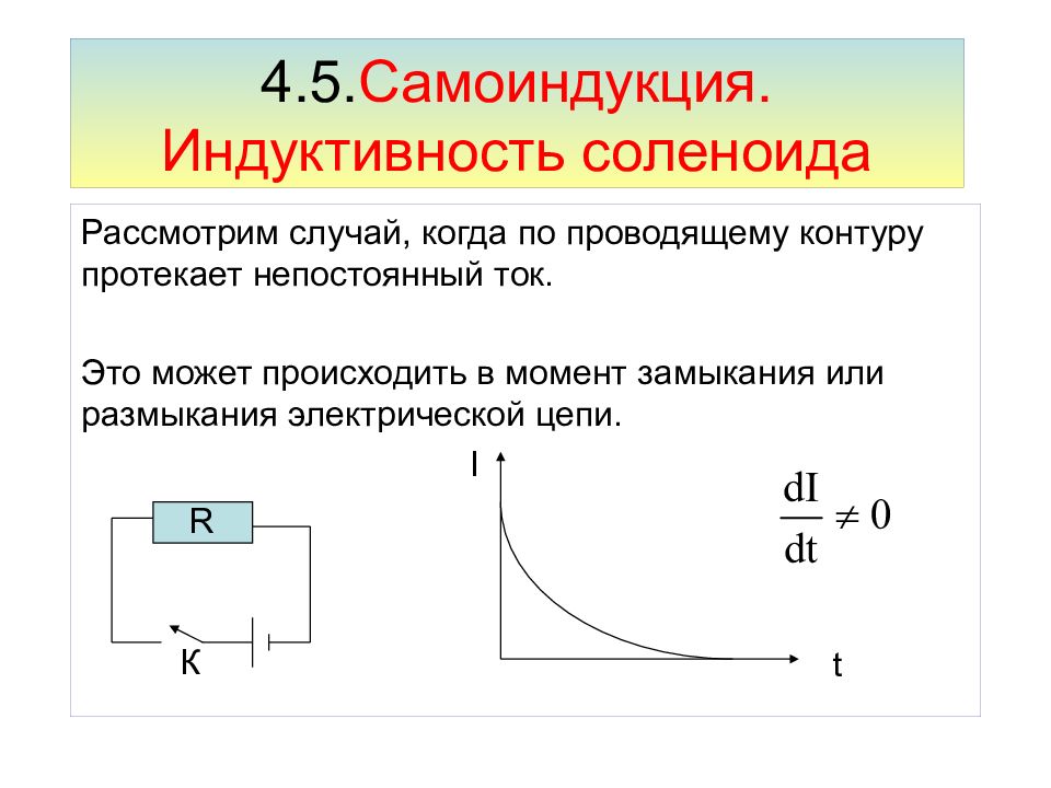 Ток в контуре течет. Самоиндукция Индуктивность Индуктивность соленоида. Самоиндукция. Индуктивность соленоида.. Явление самоиндукции. Индуктивность соленоида.. Коэффициент самоиндукции соленоида.