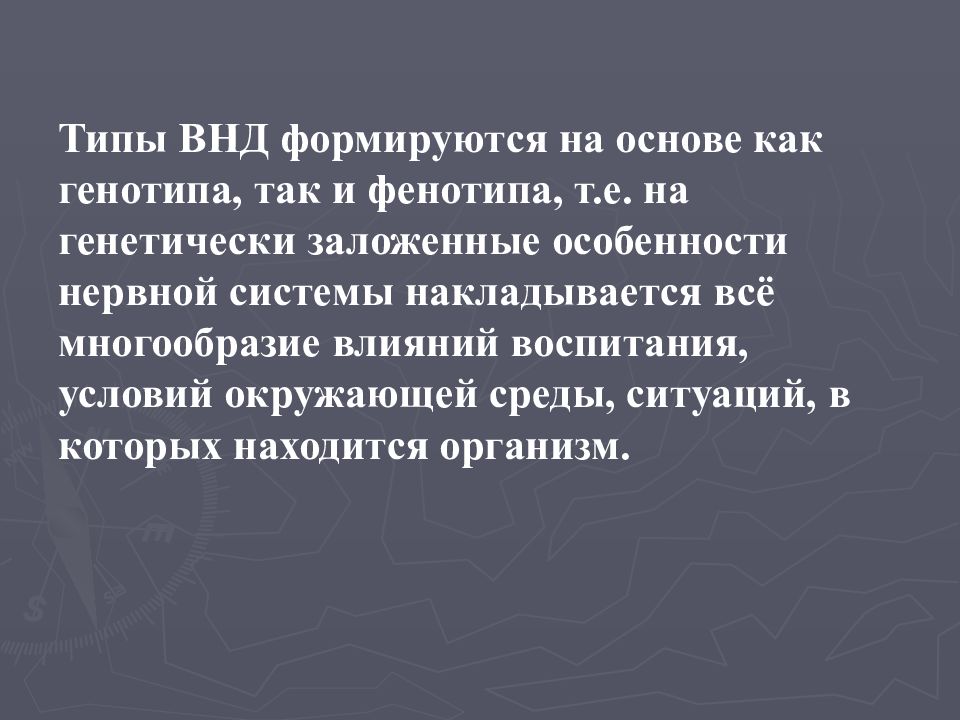 Учение о внд 8 класс презентация