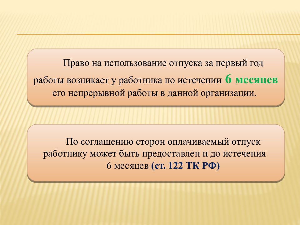 По истечении 15 минут. Право на использование отпуска за первый год работы. По истечении работы. По истечении года или по истечение года. Кто может использовать отпцск до истечения 6 меся.