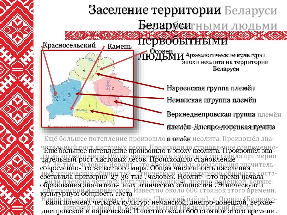 Заселение территории. Неолит на территории Беларуси. Заселение территории РБ. Первые заселения на территории Беларуси. Племена жившие на территории Беларуси.