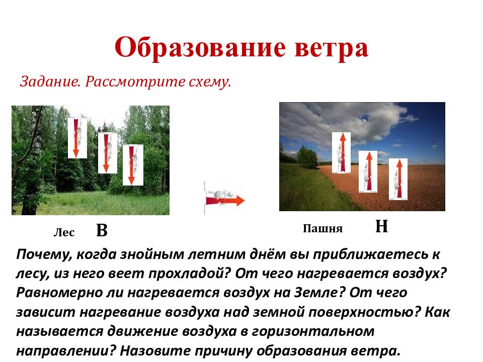 Презентация по географии 6 класс атмосферное давление ветер