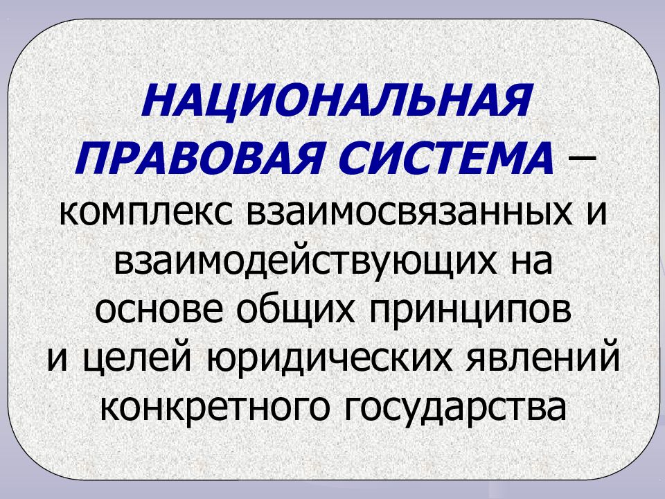 Правовые системы современности презентация