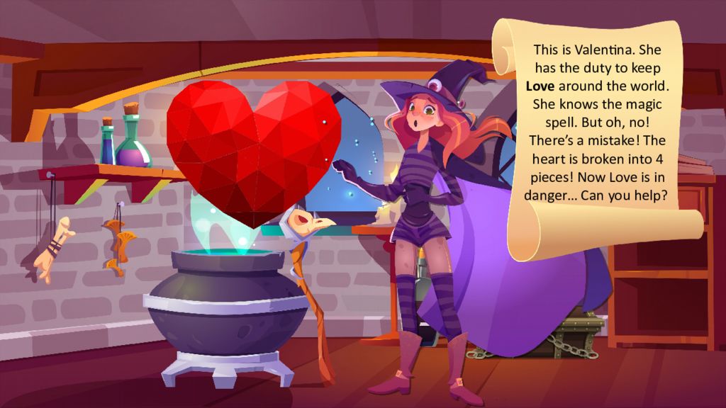 This is Valentina. She has the duty to keep Love around the world. She knows