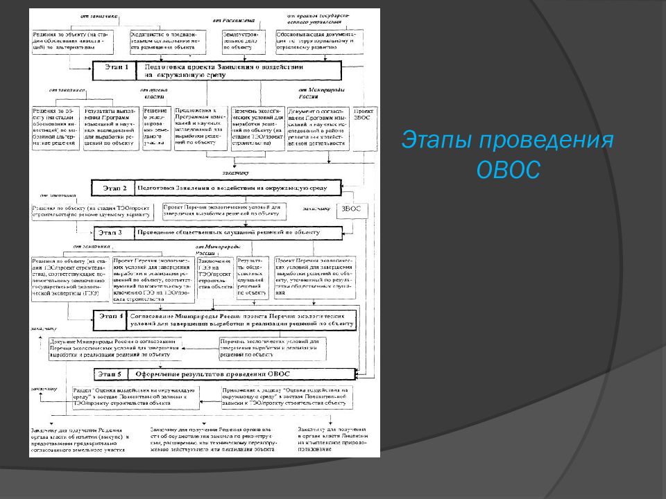 Оценка воздействия на окружающую среду презентация