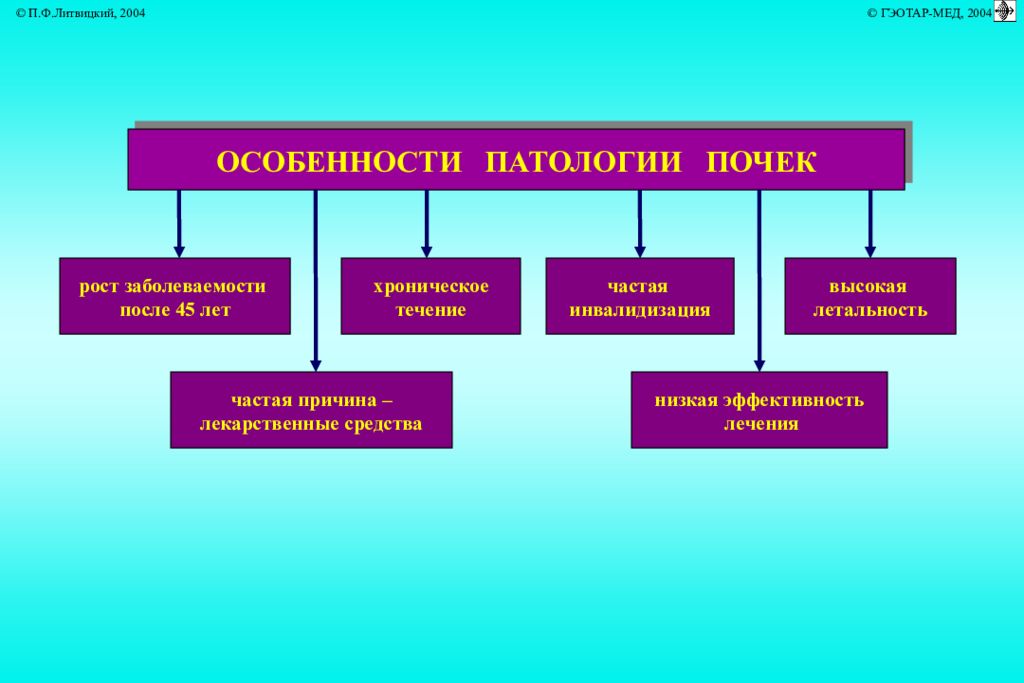 Низкие средства. Функции почек патофизиология. Особенности патологии почек. Типовые формы патологии почек.