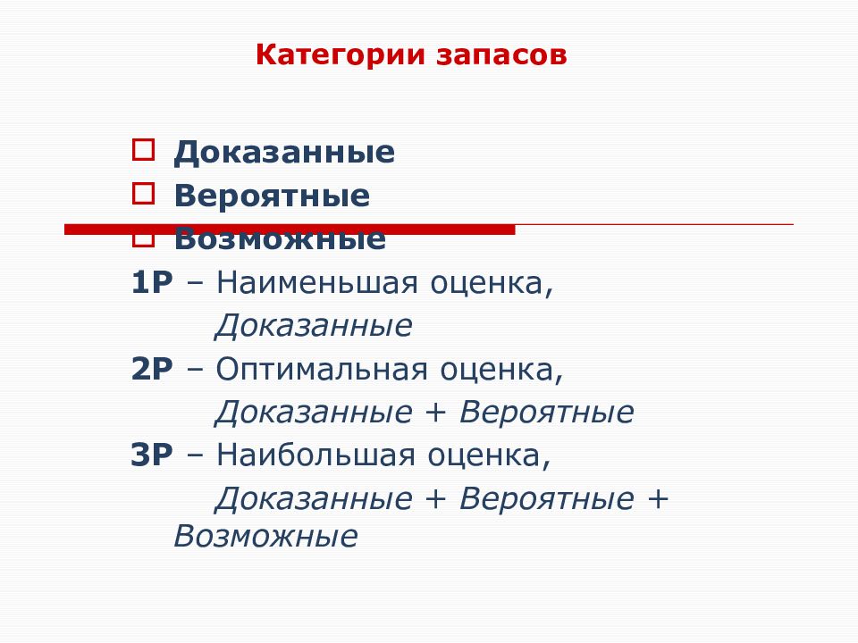 Большая оценка. Наименьшая оценка. Оптимальная оценка. Категории запаса. Категория запаса в экономике.