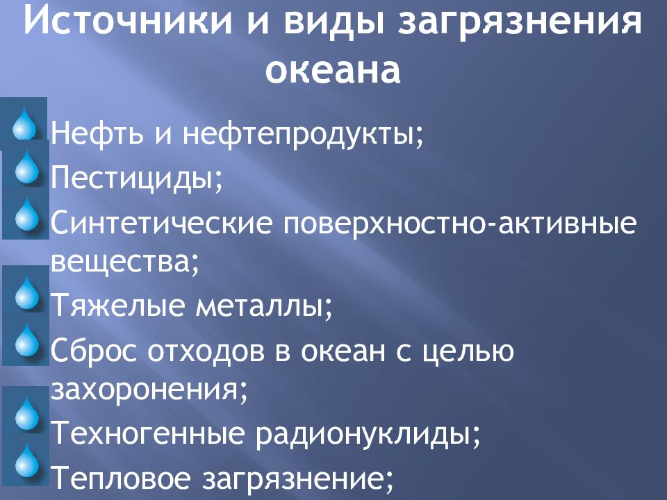 Охрана мирового океана презентация