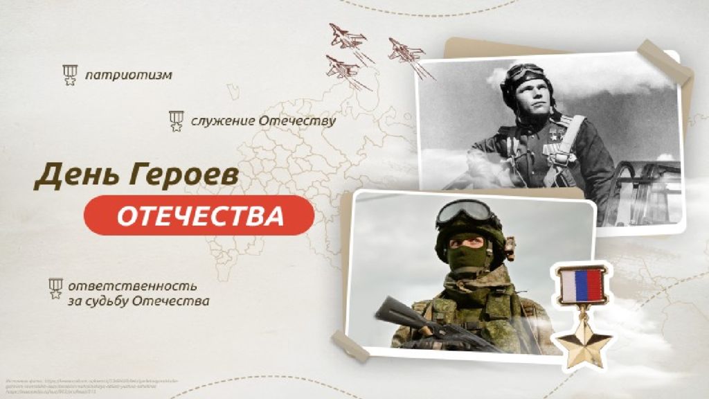 День героев отечества 3-4 класс