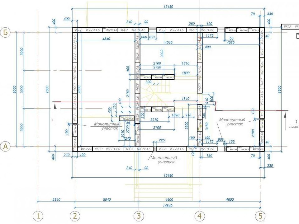 План блоков фбс чертеж