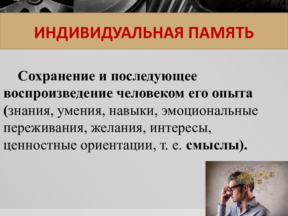 Сохранится память. Индивидуальная память. Социальная память человека. Виды индивидуальной памяти. Сохранение памяти.