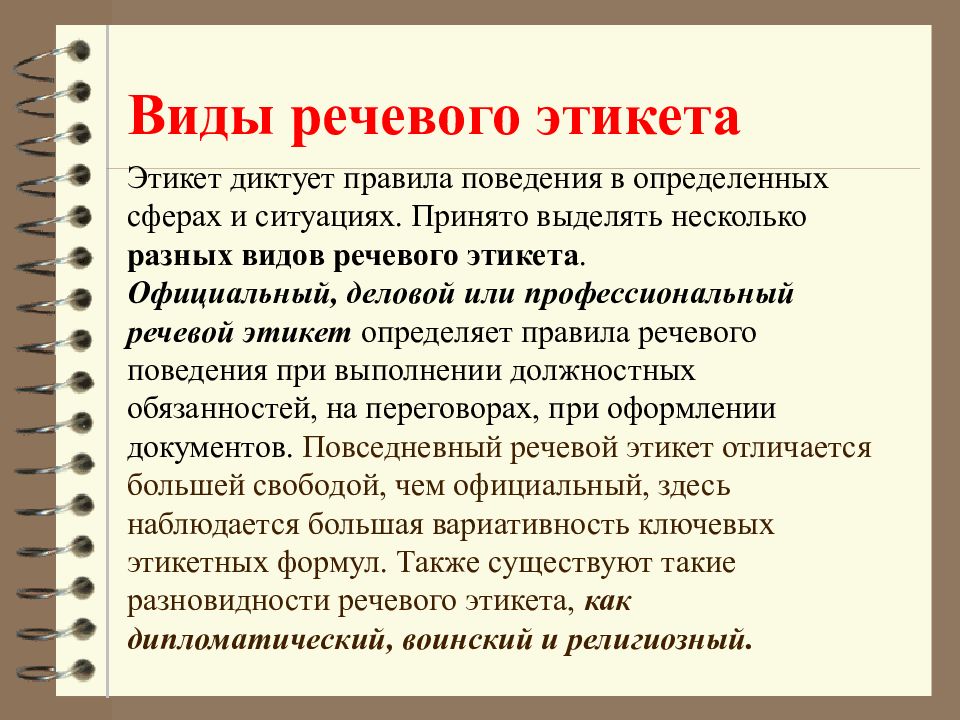 Роль речевого этикета в общении презентация