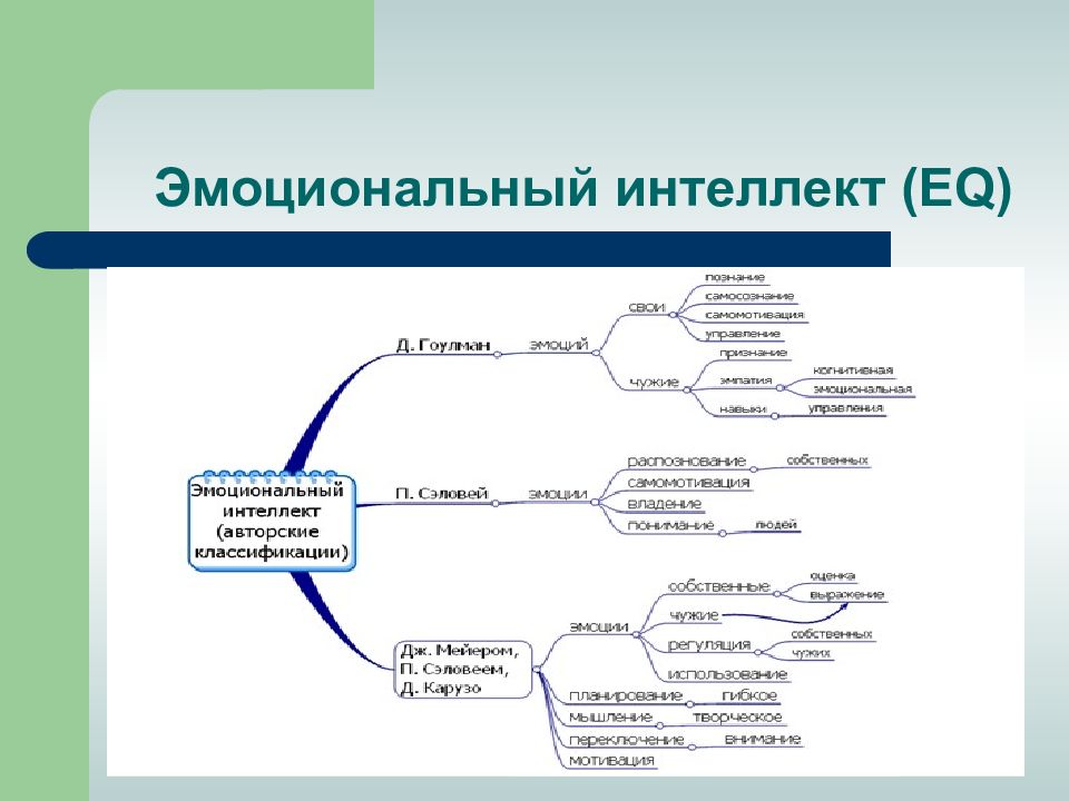 Эмоциональный интеллект план лекции